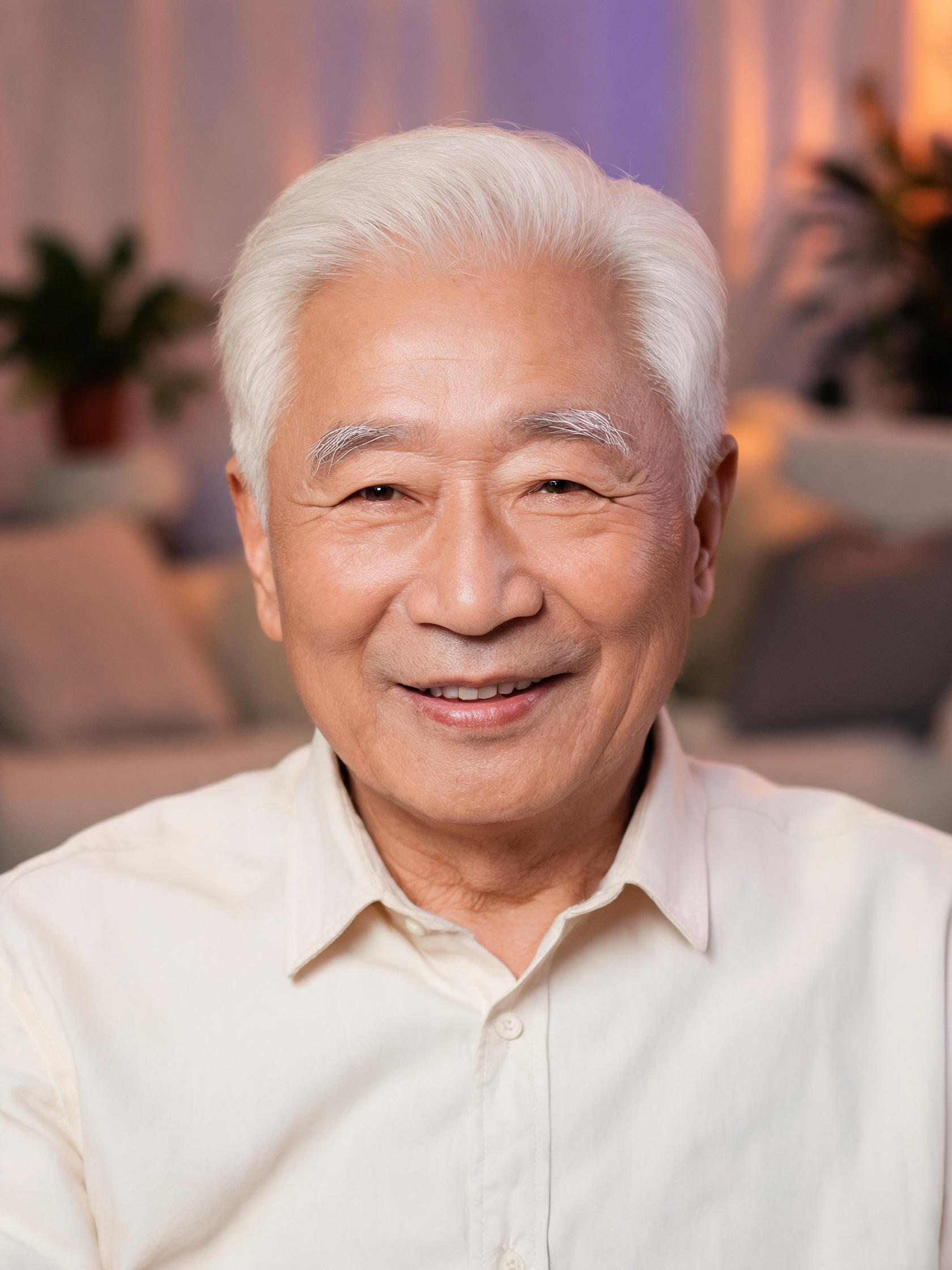 李爷爷肖像