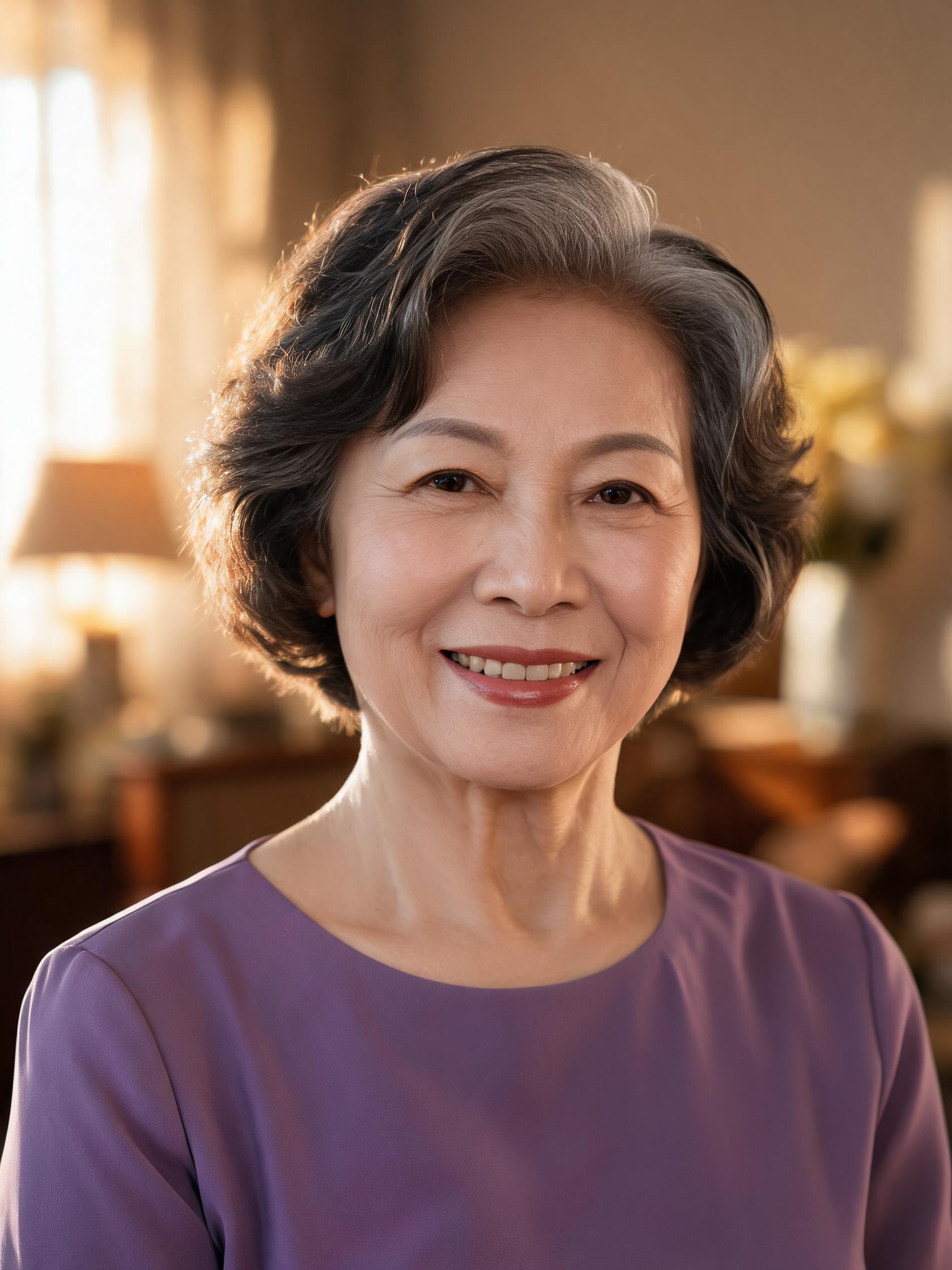 张阿姨肖像